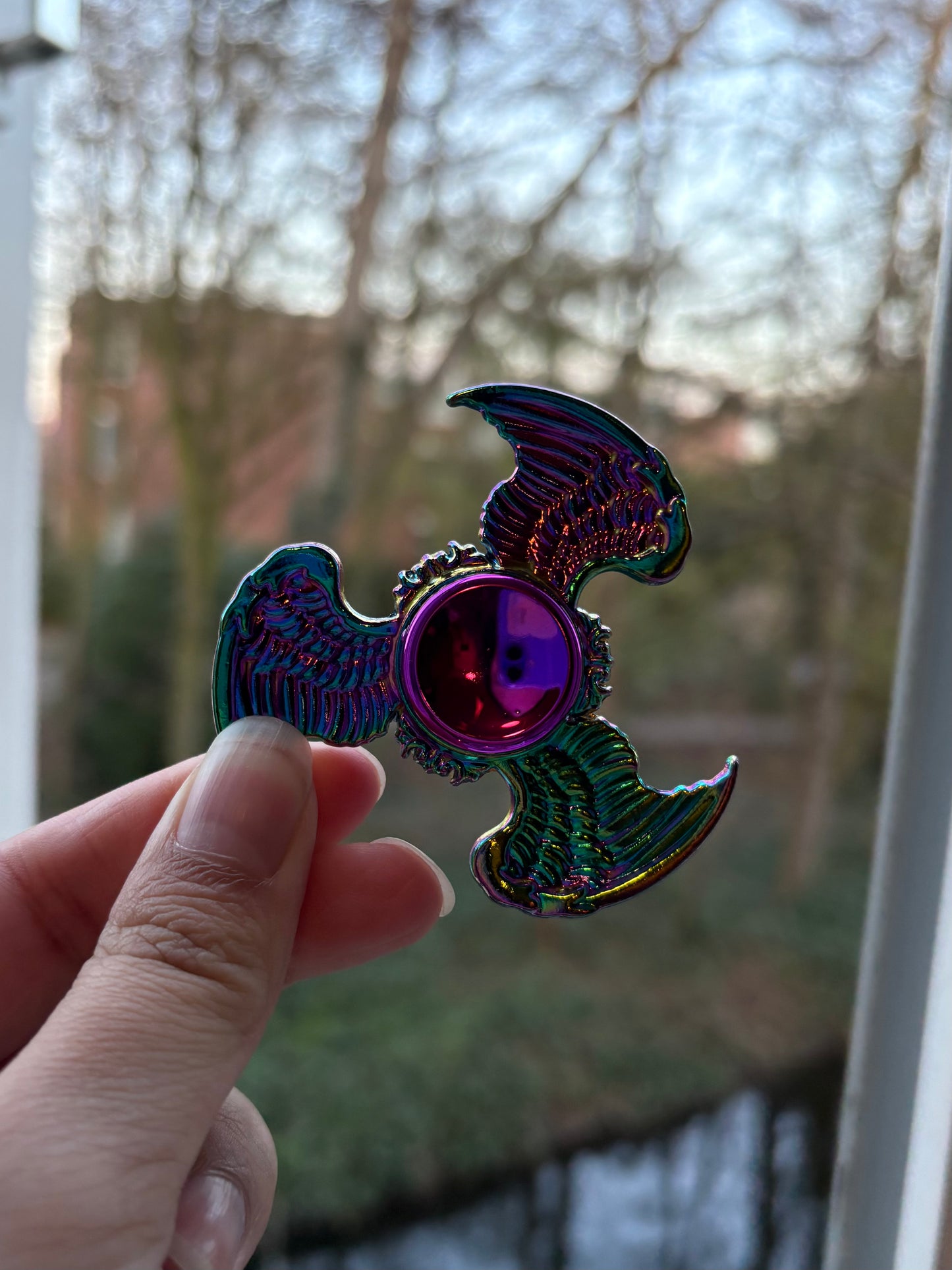 Rainbow Steel Spinner ✨ (Stainless Steel)