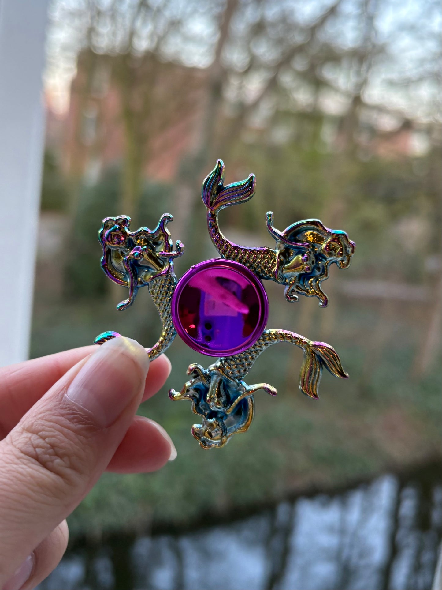 Rainbow Steel Spinner ✨ (Stainless Steel)