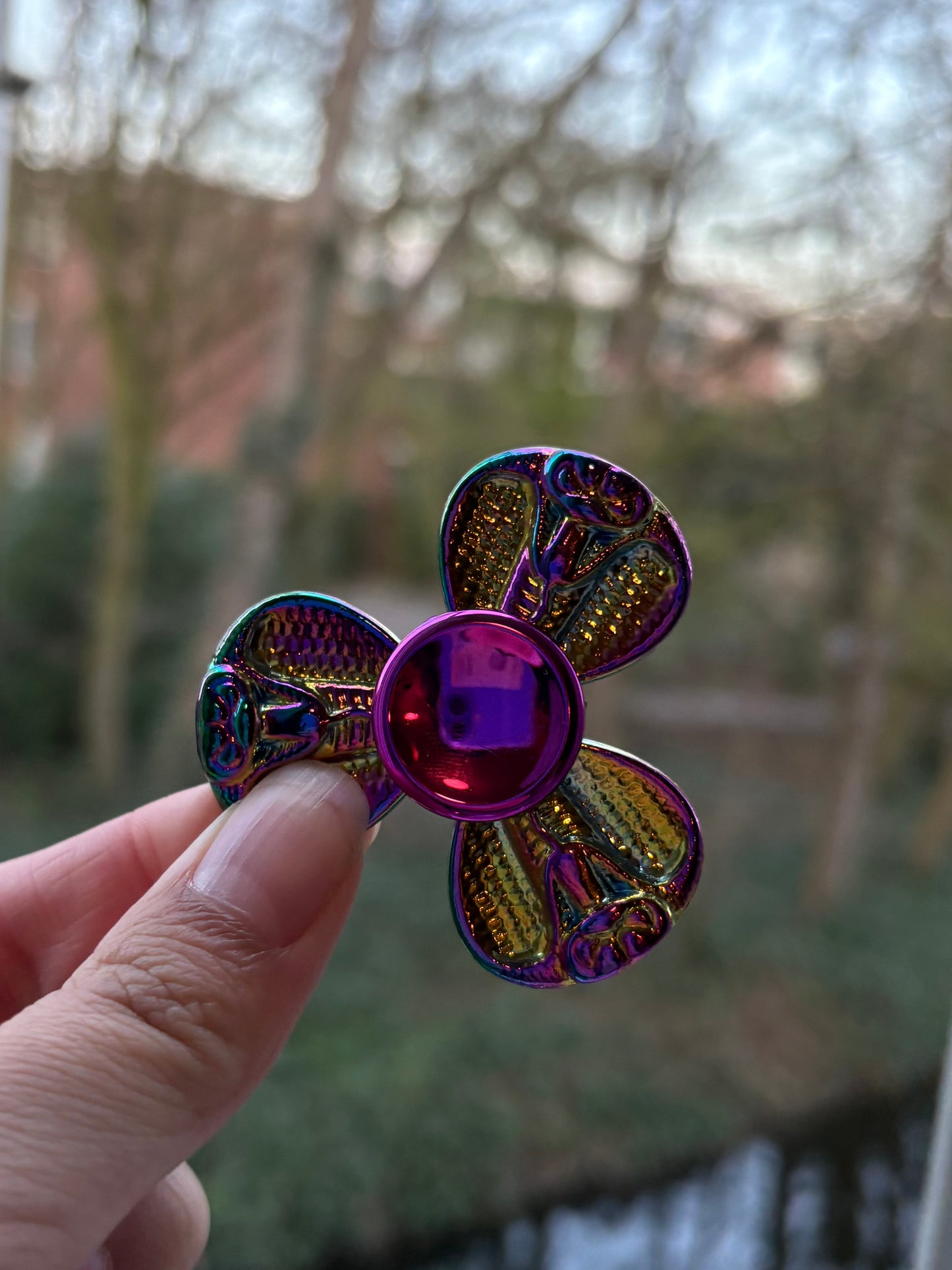 Rainbow Steel Spinner ✨ (Stainless Steel)