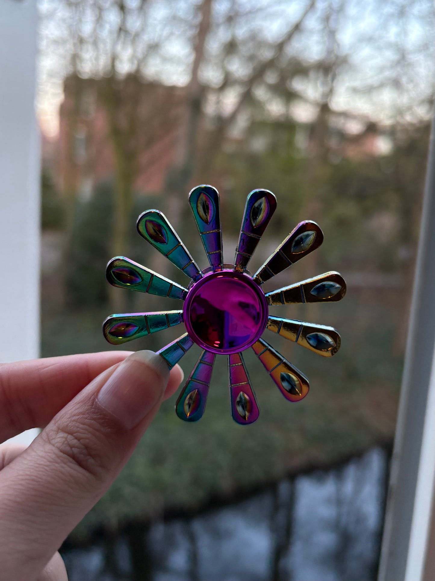 Rainbow Steel Spinner ✨ (Stainless Steel)