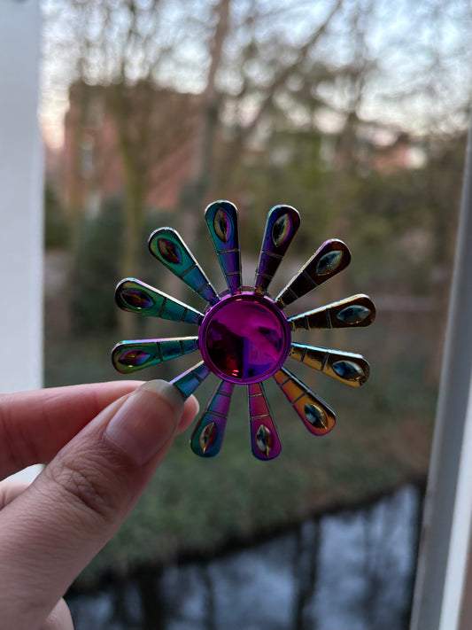 Rainbow Steel Spinner ✨ (Stainless Steel)